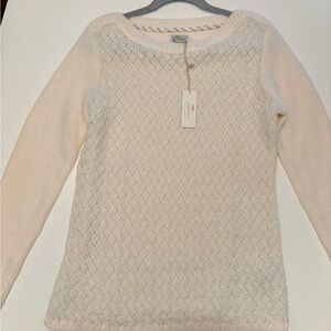 Bob Timberlake Cream Knit Sweater